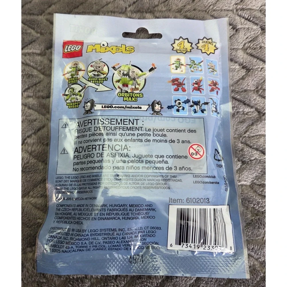 *NEW LEGO Mixels Rokit (41527) Series 4 in sealed polybag 66 Pieces Building Toy